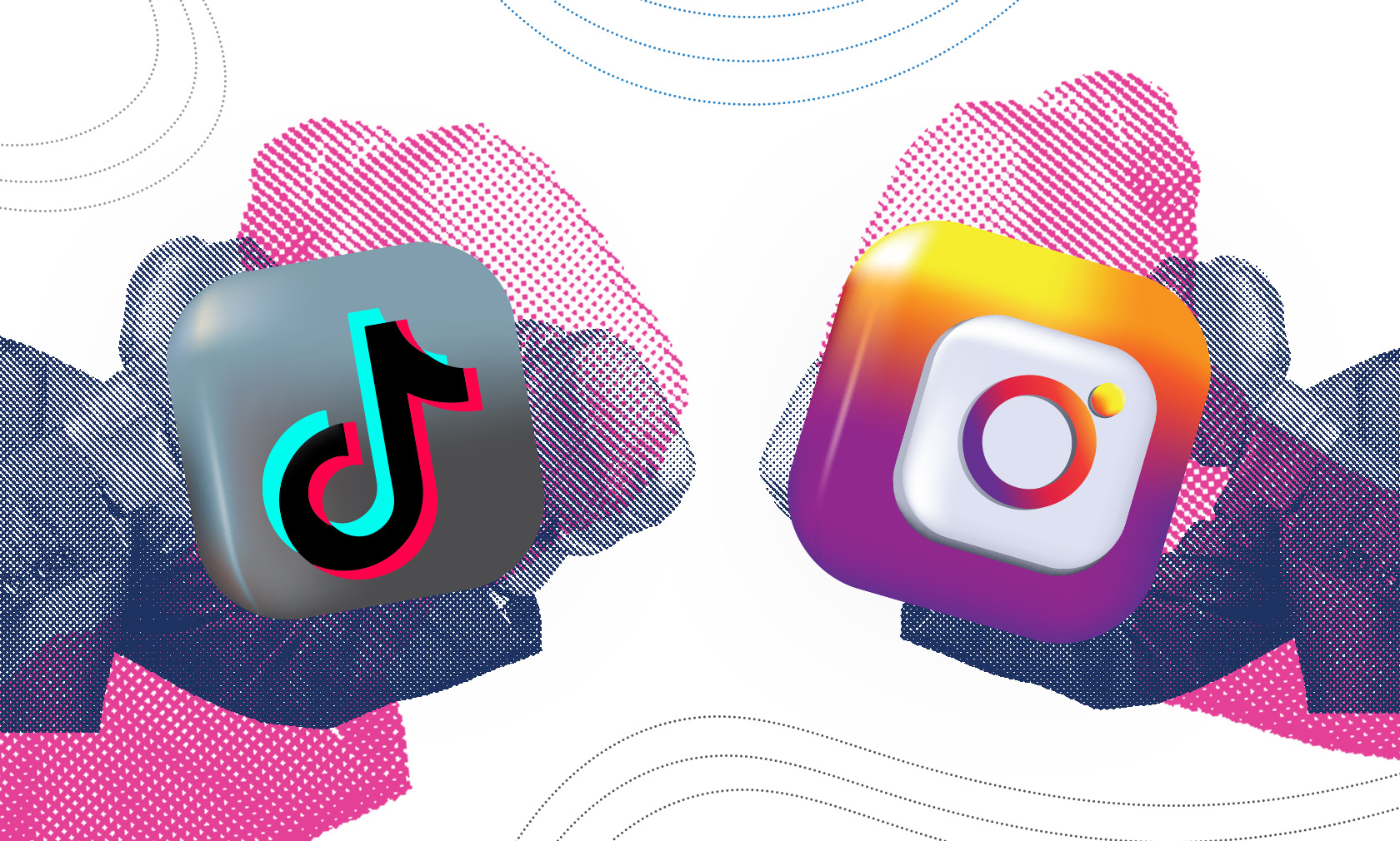 Instagram vs. TikTok: ¿Cuál es la Mejor Red Social para tu Estrategia de Marketing?